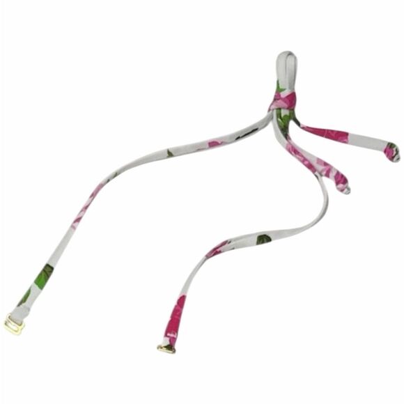 Betsey Johnson Love Always Bandeau One Piece Swimsuit Floral Roses Size M NEW - Picture 4 of 8